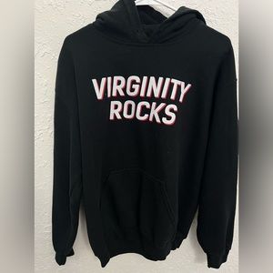 Virginity rocks hoodie